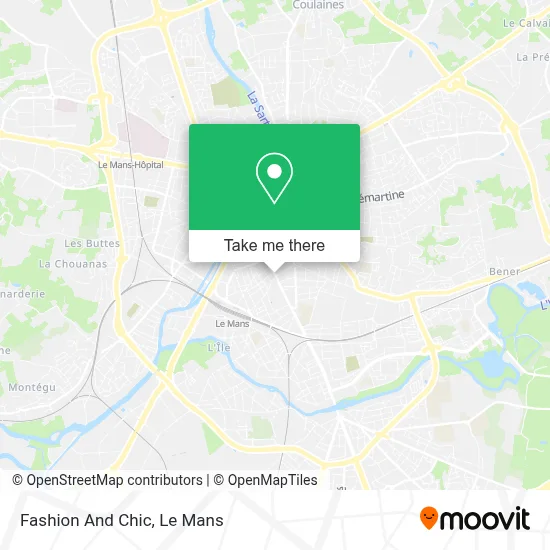 Fashion And Chic map