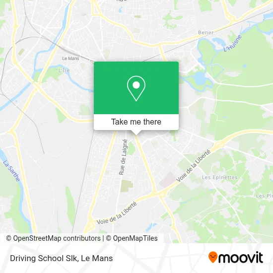 Driving School Slk map