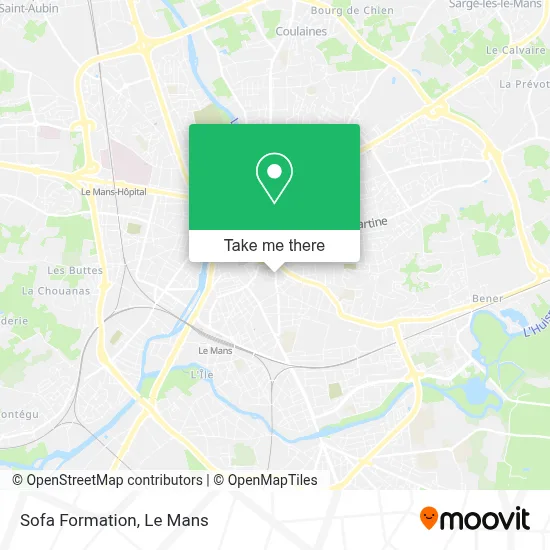Sofa Formation map