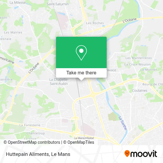 Huttepain Aliments map