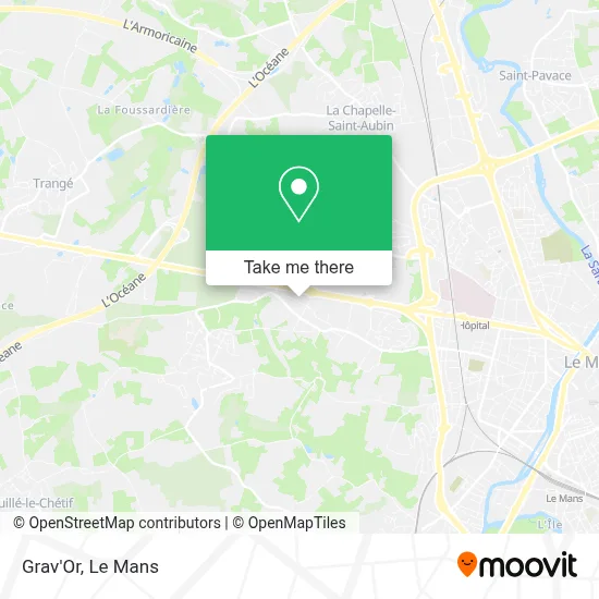 Grav'Or map