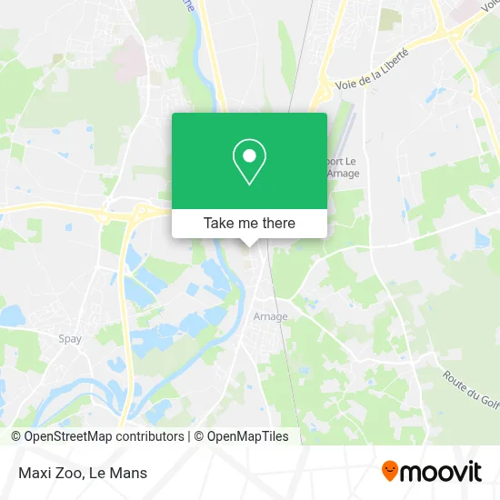 Maxi Zoo map