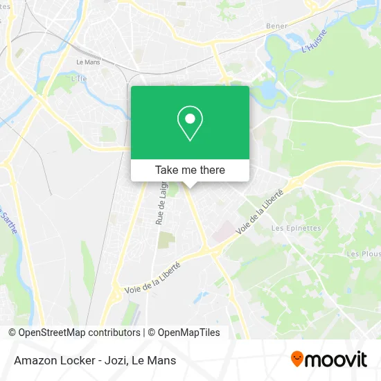 Amazon Locker - Jozi map