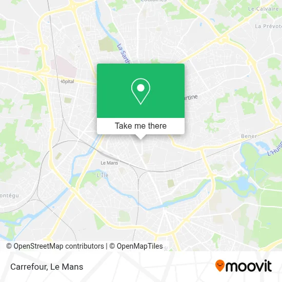 Carrefour map