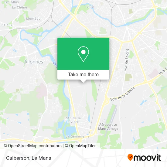 Calberson map