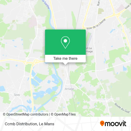Ccmb Distribution map