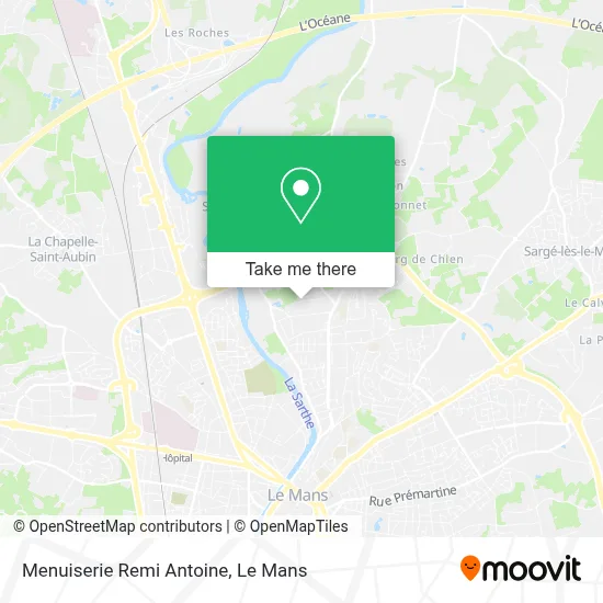 Menuiserie Remi Antoine map