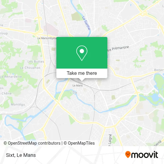 Sixt map