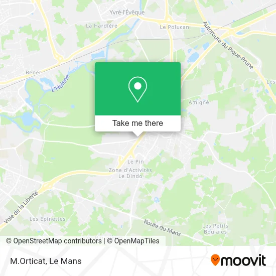 M.Orticat map