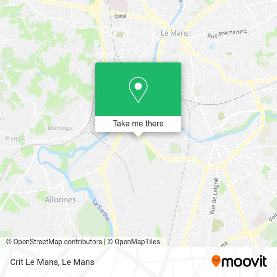 Crit Le Mans map