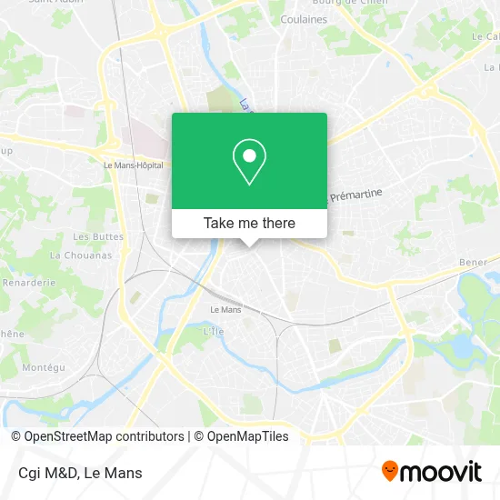 Cgi M&D map