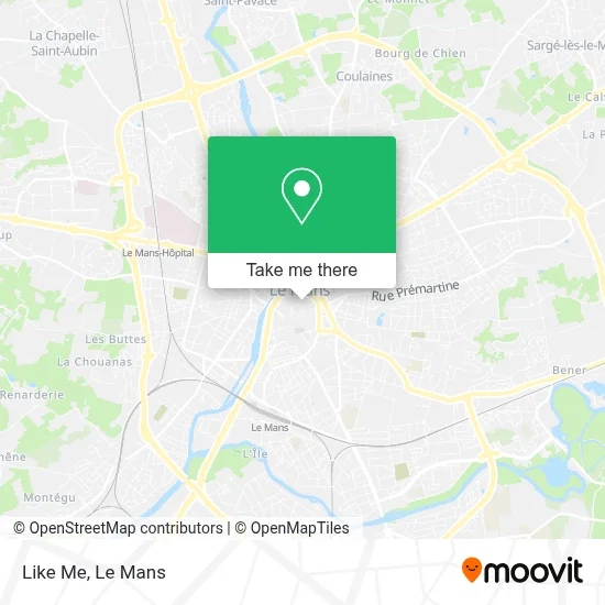 Like Me map