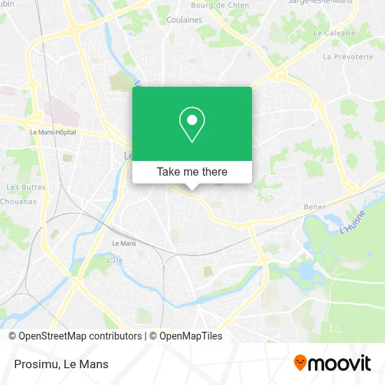 Prosimu map