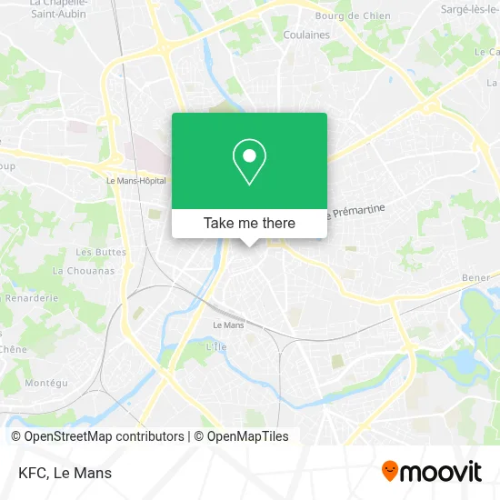 Kfc map