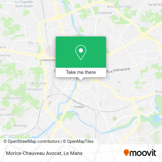 Morice-Chauveau Avocat map