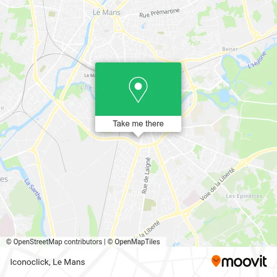 Iconoclick map