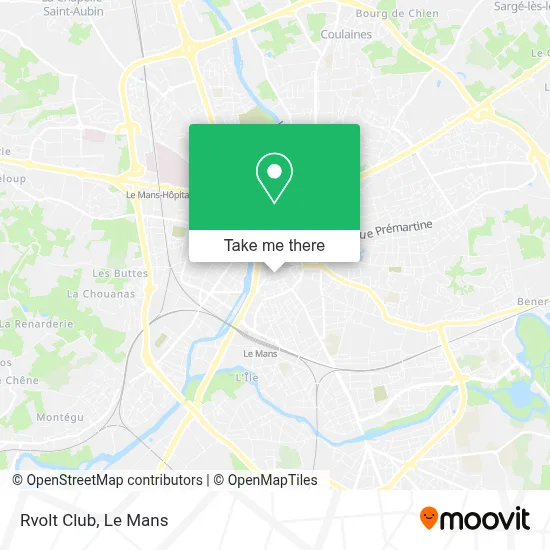 Rvolt Club map