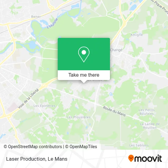 Laser Production map