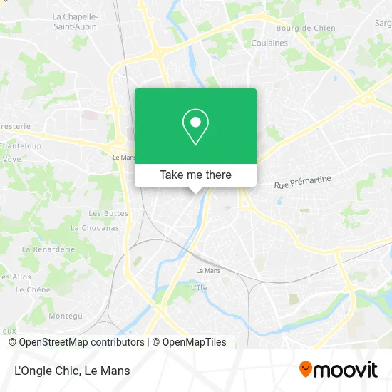 L'Ongle Chic map