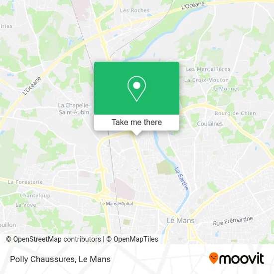 Polly Chaussures map