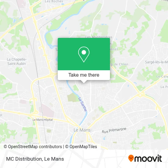 MC Distribution map
