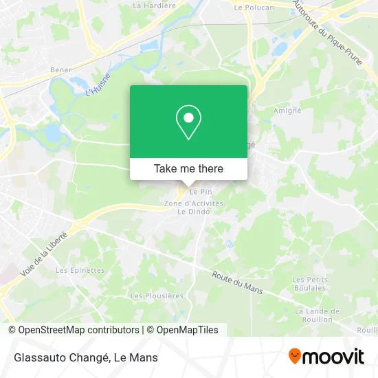Glassauto Changé map