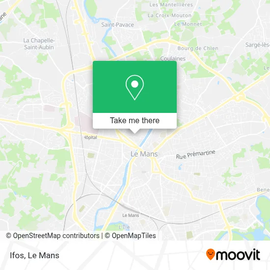 Ifos map