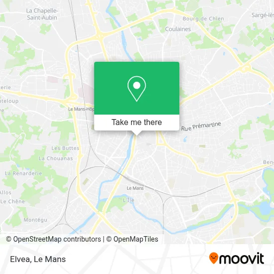 Elvea map