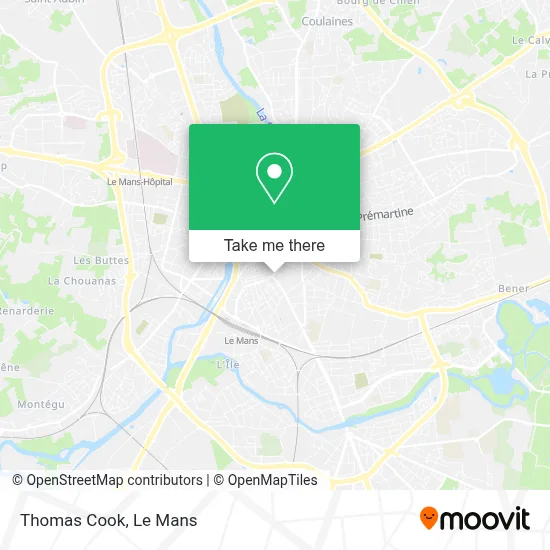 Thomas Cook map