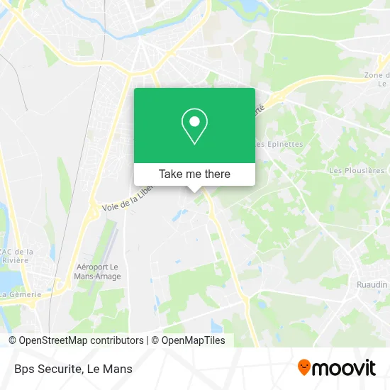 Bps Securite map