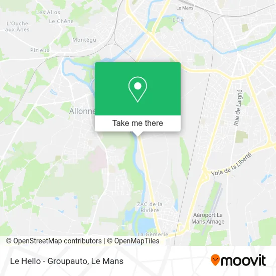 Le Hello - Groupauto map