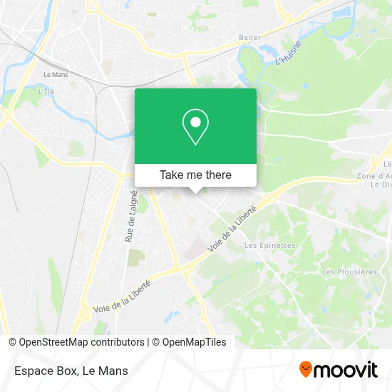 Espace Box map