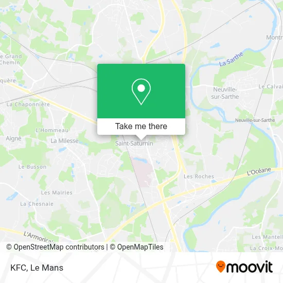 Kfc map