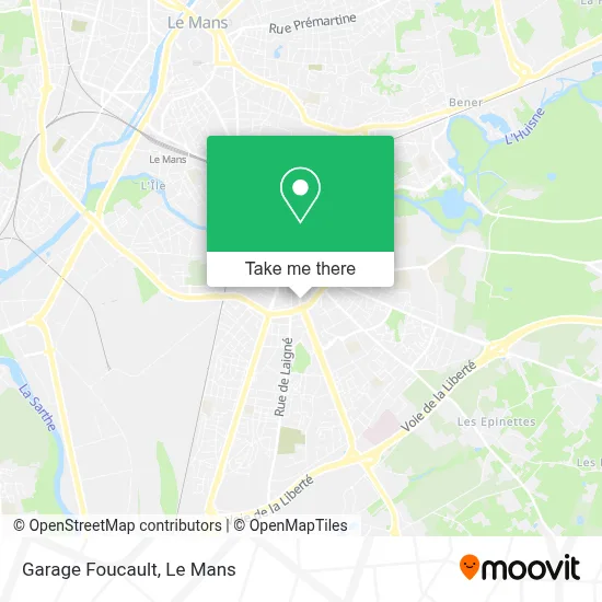 Garage Foucault map