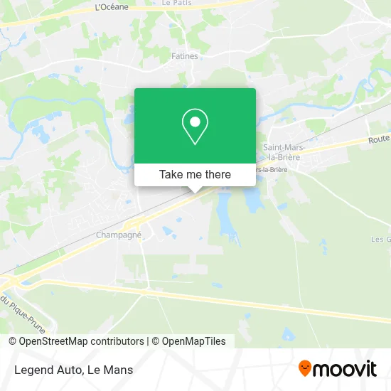 Legend Auto map