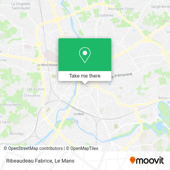 Ribeaudeau Fabrice map