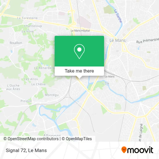 Signal 72 map