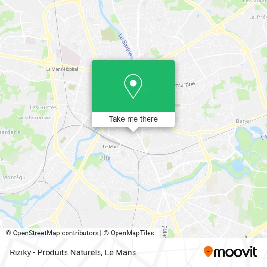 Riziky - Produits Naturels map