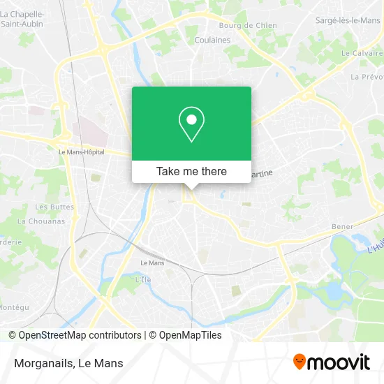 Morganails map