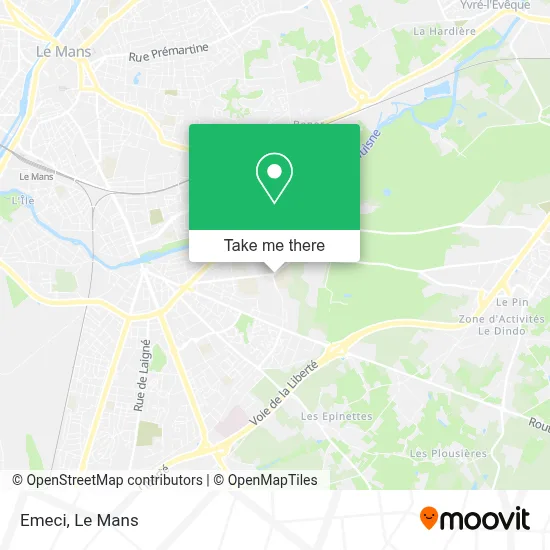 Emeci map