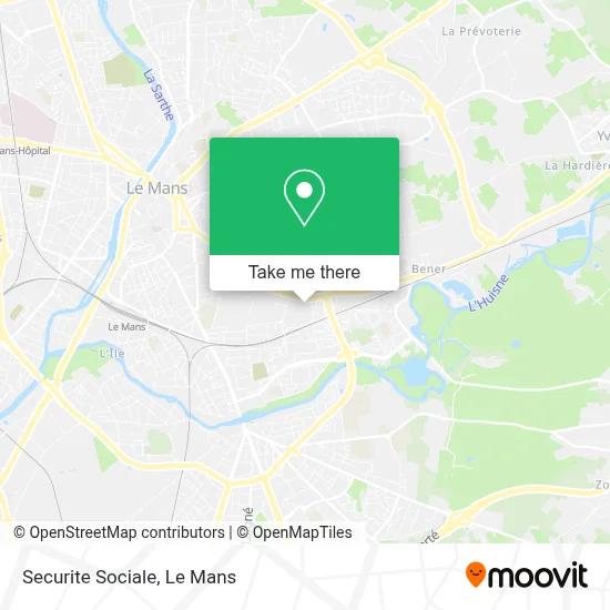 Securite Sociale map