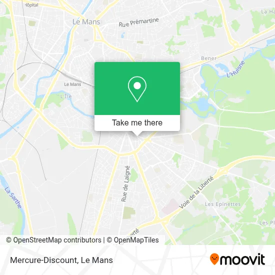 Mercure-Discount map
