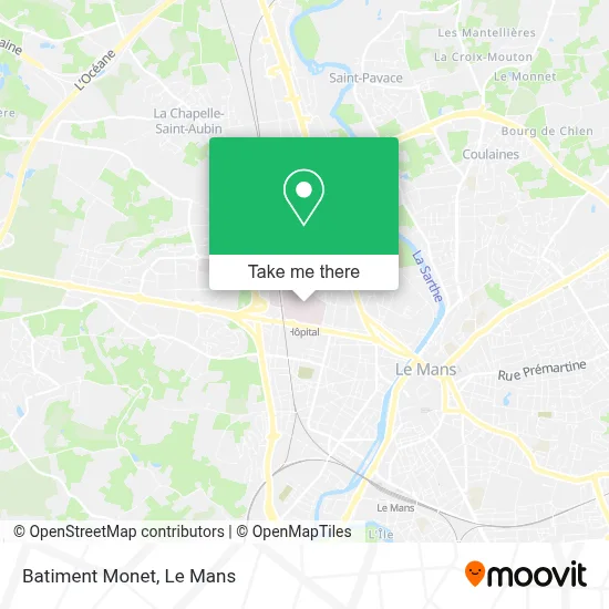 Batiment Monet map