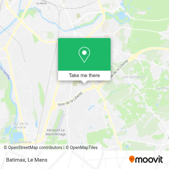 Batimax map