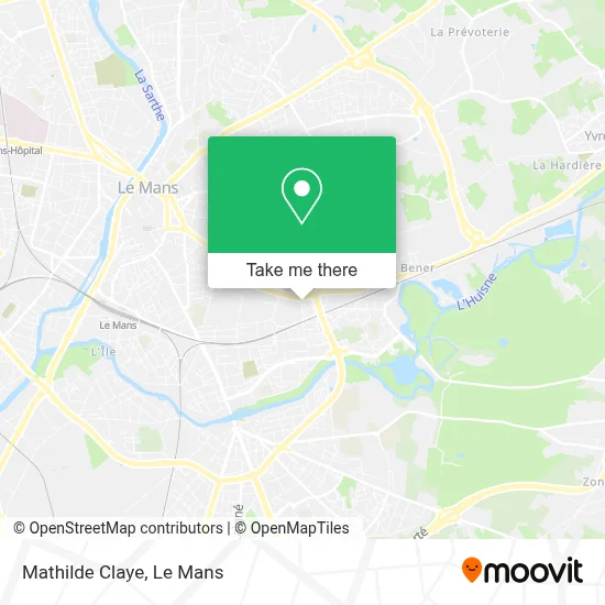 Mathilde Claye map
