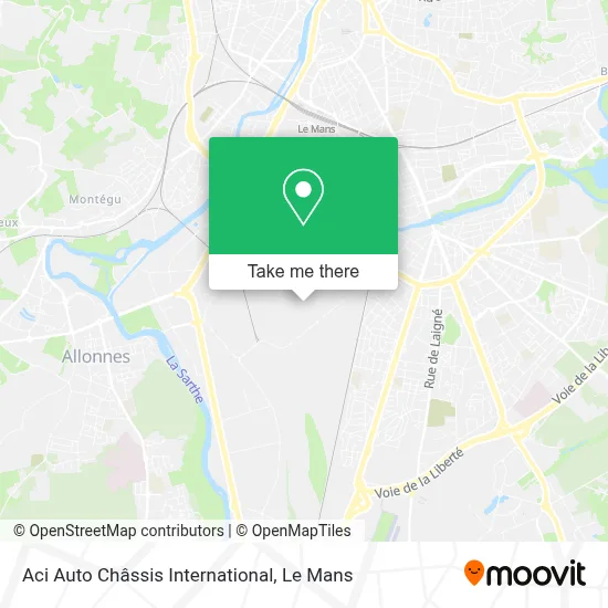 Aci Auto Châssis International map