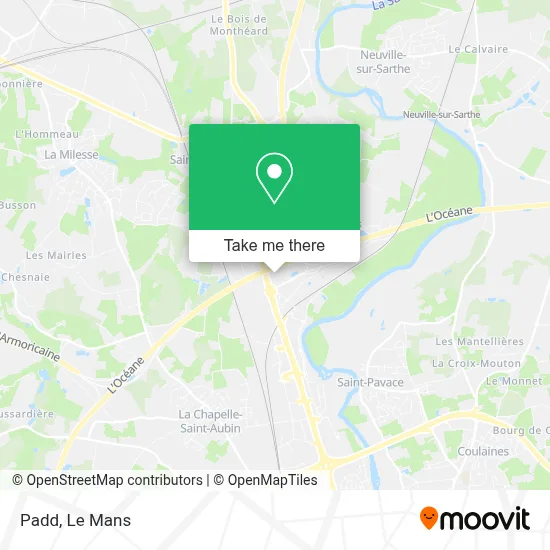 Padd map