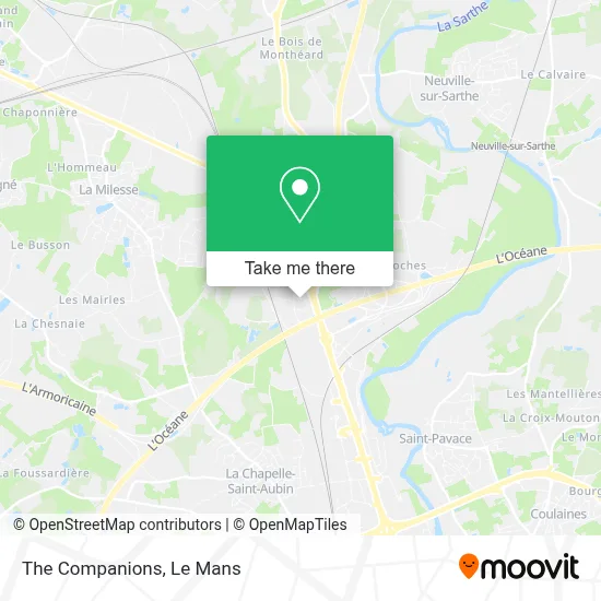 Les Compagnons map