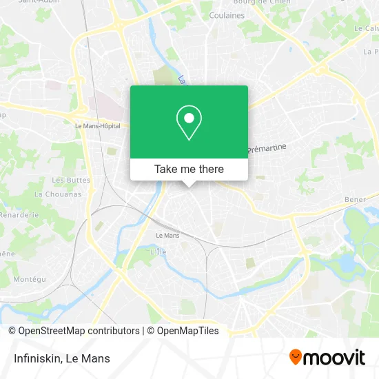 Infiniskin map