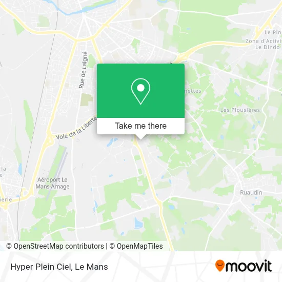 Hyper Plein Ciel map